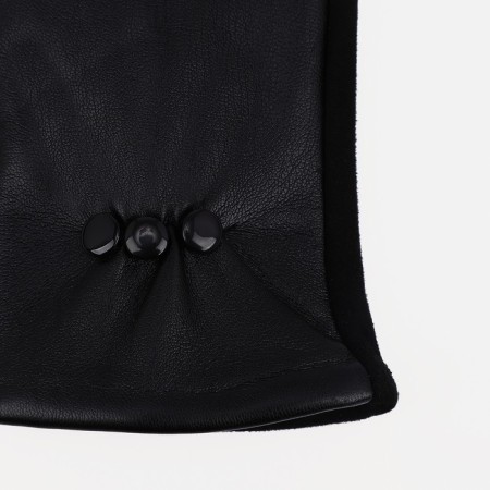 Gloves are female, dimensionless, without insulation, black color-1
