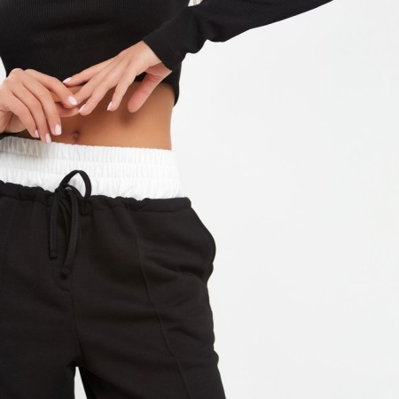 Women's pants Mist p. 46 (height 165), black-3