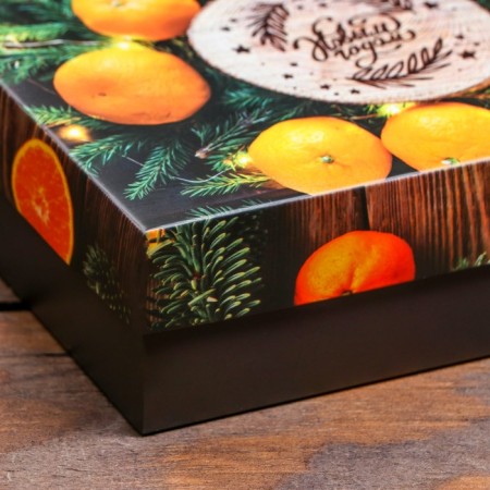 Gift box team "Happy holiday", 16.5 x 12.5 x 5.2 cm-3