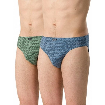 Men's panties, size XXL, Khaki color, jeans, 2 pcs