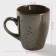 Ceramic Dolyana Mug "Nordi", 340 ml, brown color