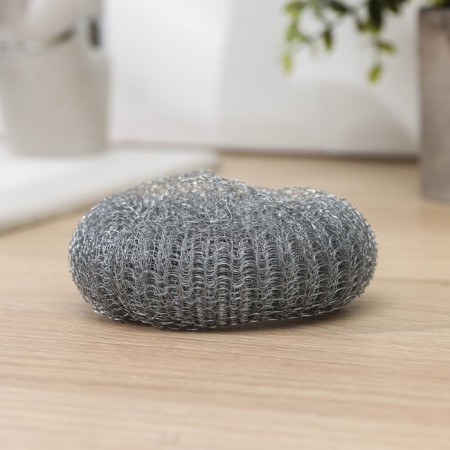 Metal raccoon metal sponge, wicker, galvanized, 30 g-2
