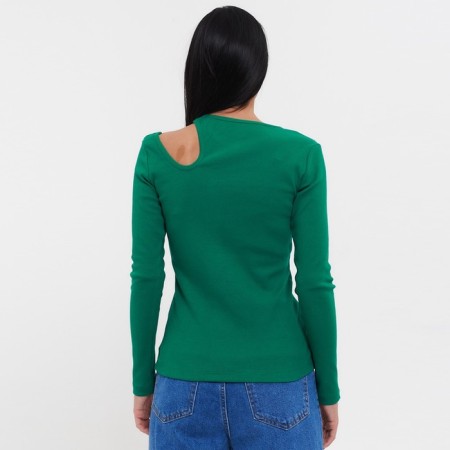 Women's longing, dark green color, size 46 (l)-1