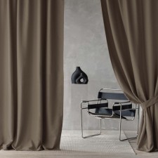 A set of curtains with the selection 