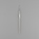 Knitting hook, iron, d = 0.5 mm, 12.5 cm