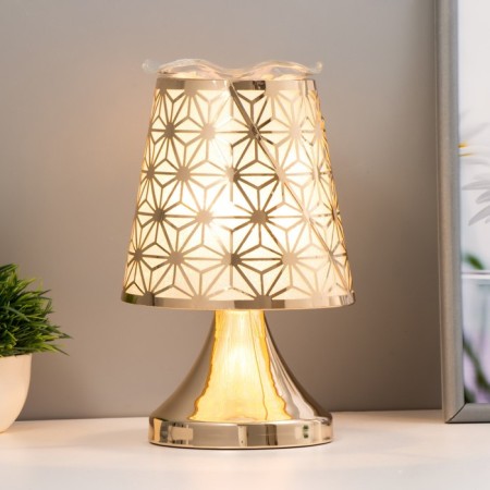 Aromarinet "Mirbis" G9 touch gold 14x14x24cm Risalux-2