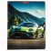 A notebook of 96 sheets in the “Racing Machines” cage, the cover coated cardboard, UV-lak, mix