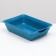 Deep toilet with a mesh of 36 x 25 x 9 cm, blue