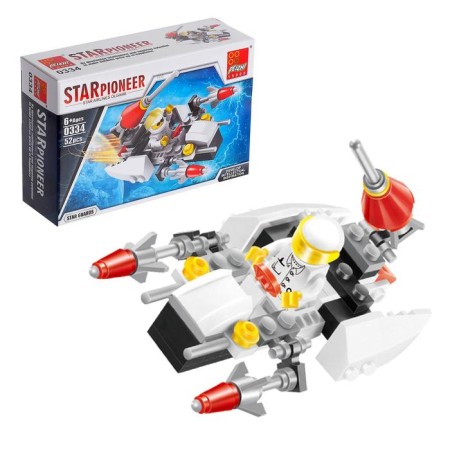 Designer "Star Discoverer", 50-60 parts, mix