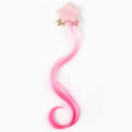 A strand for hair on a hairpin "Asterisk" 40 cm-4