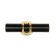 Cappio pen pen, d = 12 mm, plastic, gold/black color