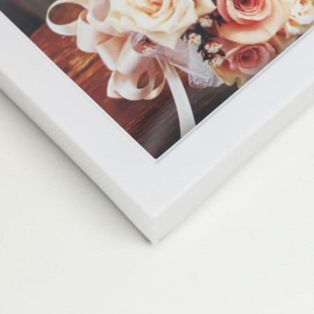 Photo frame in 6 photos 10x15 cm "Eiffel Tower in the clouds" White 41.5x48x2.5 cm-1