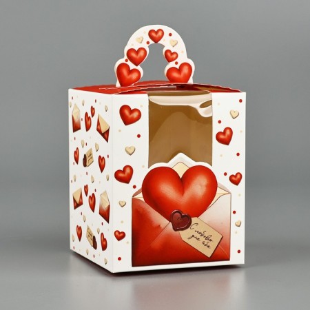 Box the team "Love message" 9 x 11 x 9 cm