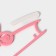 Hangers - clothes for clothes children's shares "Bear", 28 × 16 cm, 5 pcs, pink color