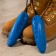 Shoe dryer Luazon LSO-13, 17 cm, 12 W, indicator, blue
