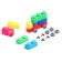 Designer "Soft bricks Plus. Funny transport ", 10 parts, wheels