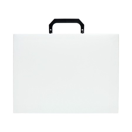 A4 portfolio folder, 700 μm, 1 department, calligrata, white-3