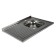 Kitchen sink "Vladix", invoice, without siphon, 80x60 cm, right, stainless steel 0.4 mm