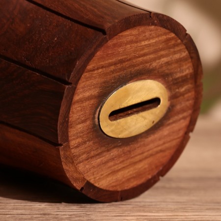 Piggy bank "Barrel" 10x10x12 cm, mane-3