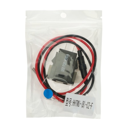 CARTAGE charger, 12-24 V, 2 USB, 4.2 A, voltmeter, black-6