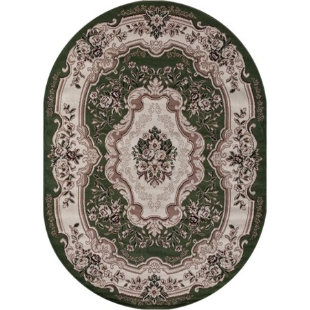 Oval Merinos Gavana carpet, size 150x190 cm, color Green-1