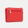 Women's wallet on magnet, red color