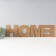 Panel letters "Home" The height of the letters 20 cm, set 4 details white