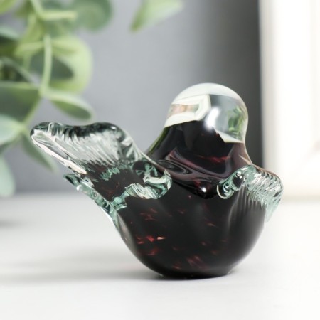 Souvenir Glass in the glass "Bird" 8.5x6x5.5 cm Marg.-4