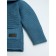Baby blouse with a hood, height 74 cm, blue color