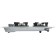 Hon surface Maunfeld EGHG.32.2CW/G, gas, 2 burners, white glass color