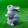 Garden figure "Rabbit" 10x8x12cm