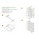 Wooden rack reinforced 180x84x28cm, 6 shelves