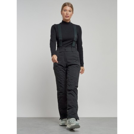Ski costume female winter, size 44, green color-24
