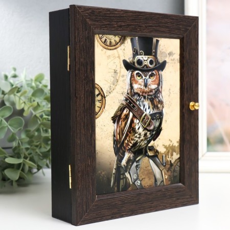 Keyline "Steampank" 17x22 cm, wenge mix-1