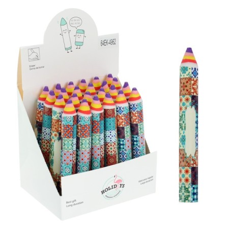 Figure eraser "Pencil. Patterns", mix-6