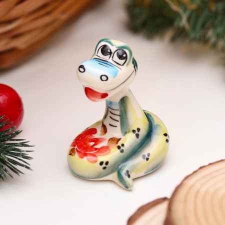 New Year. Souvenir "Vasya" 5.5 × 5.5 cm, gzhel, color-2