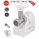 Meat grinder Electric Kem-P2U 304-05 "Assistant", reverse, 1800 watts, 5 nozzles, white color