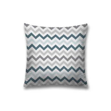 Pillowess decorative “Zigzag's grayness”, on a zipper, size 45x45 cm