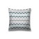 Pillowess decorative “Zigzag's grayness”, on a zipper, size 45x45 cm