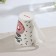 Porcelain shade "Donuts", 320 ml, white color