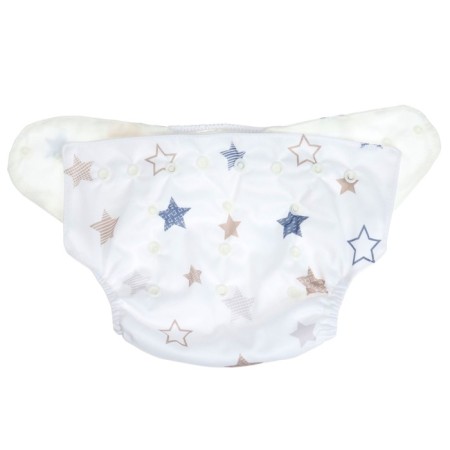 Panties-scammer, reusable, "stars"-13