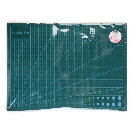 Mat for cutting, three -layer, 30 × 21 cm, A4, green color-2
