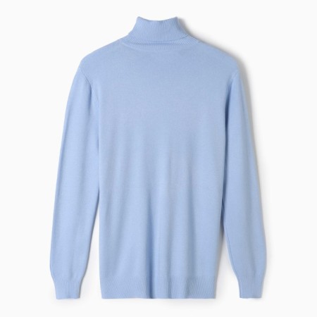Turtleneck female color blue, size One size (46-50)-1