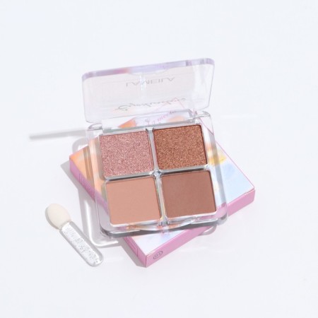 Palette of shadows for eyelids, 4 colors-1