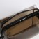 Cosmetic bag with lightning, black/transparent color