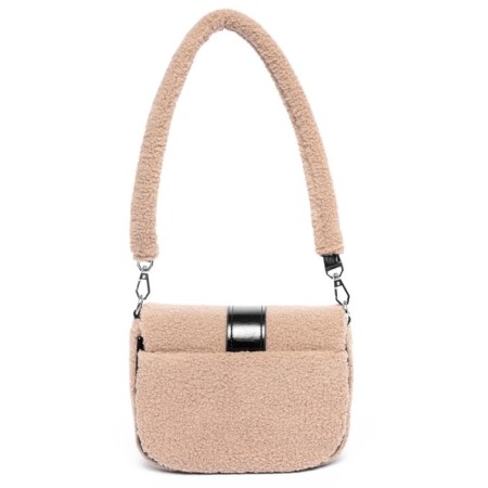 Cross-Body Bag, eco-smoke, ludor beige, 23x10x17 cm-1