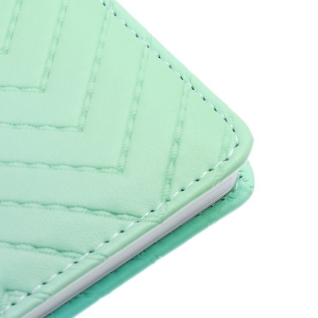 PROVING NACKEND, 80 sheets, 100 x 170mm, Devente.elizabeth, solid cover of leatherette with foam, Slocation, Block 70, Green-4