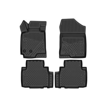 3D mats in the cabin for Changan CS85, 2019-, 4 pcs.