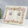 Photo frame Polystone in 2 photos 9x13 cm "Roses and ribbons" Rhinestones 20.5x27 cm