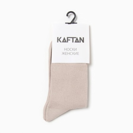 Women's socks KAFTAN BASE size 36-39 (23-25 ​​cm), beige-2